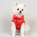 luxury soft cute winter small pet dog clothes
